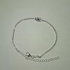 Accessories Rhinestone Anklet, Flash Diamond Blue Glasses Anklet, Summer Beach Simple Anklet Geometric Anklet
