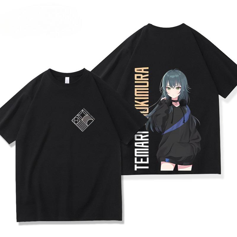 The Idol Master THEIDOLM STER Ochihime Akemi Summer Stylish Multi-Purpose T-Shirt Trendy