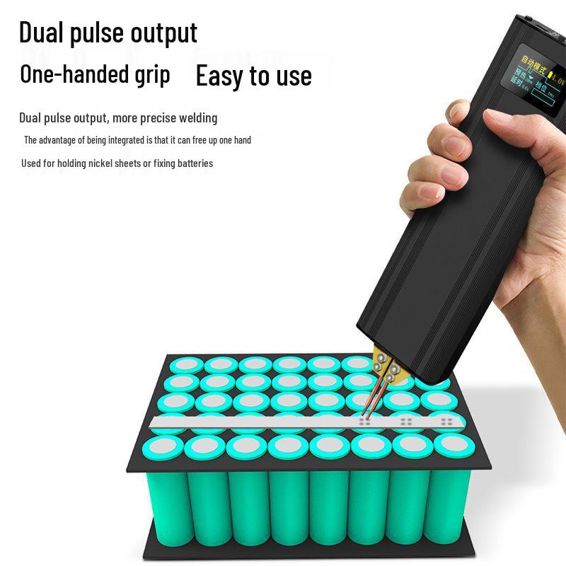 Portable 18650 Lithium Battery Spot Welder for Nickel Strip Welding – DIY Household Tool