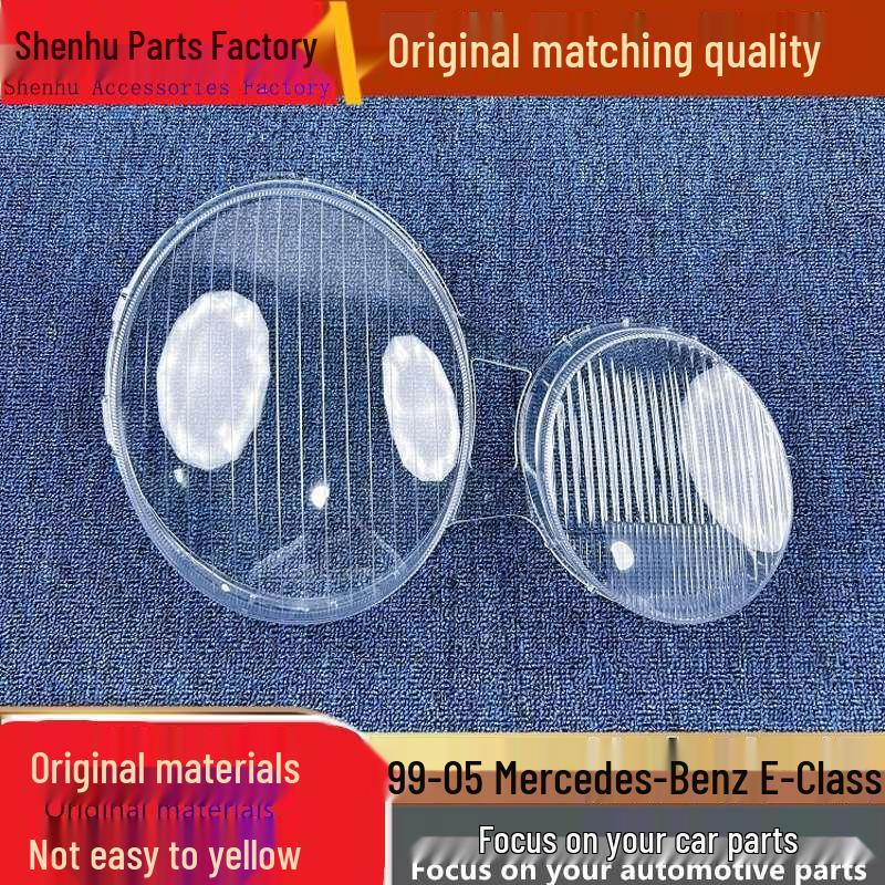 

Крышка фары Mercedes-Benz E-Class W210 (1999-2005) - Прозрачный корпус лампы Semi-Crystal +1 Pc