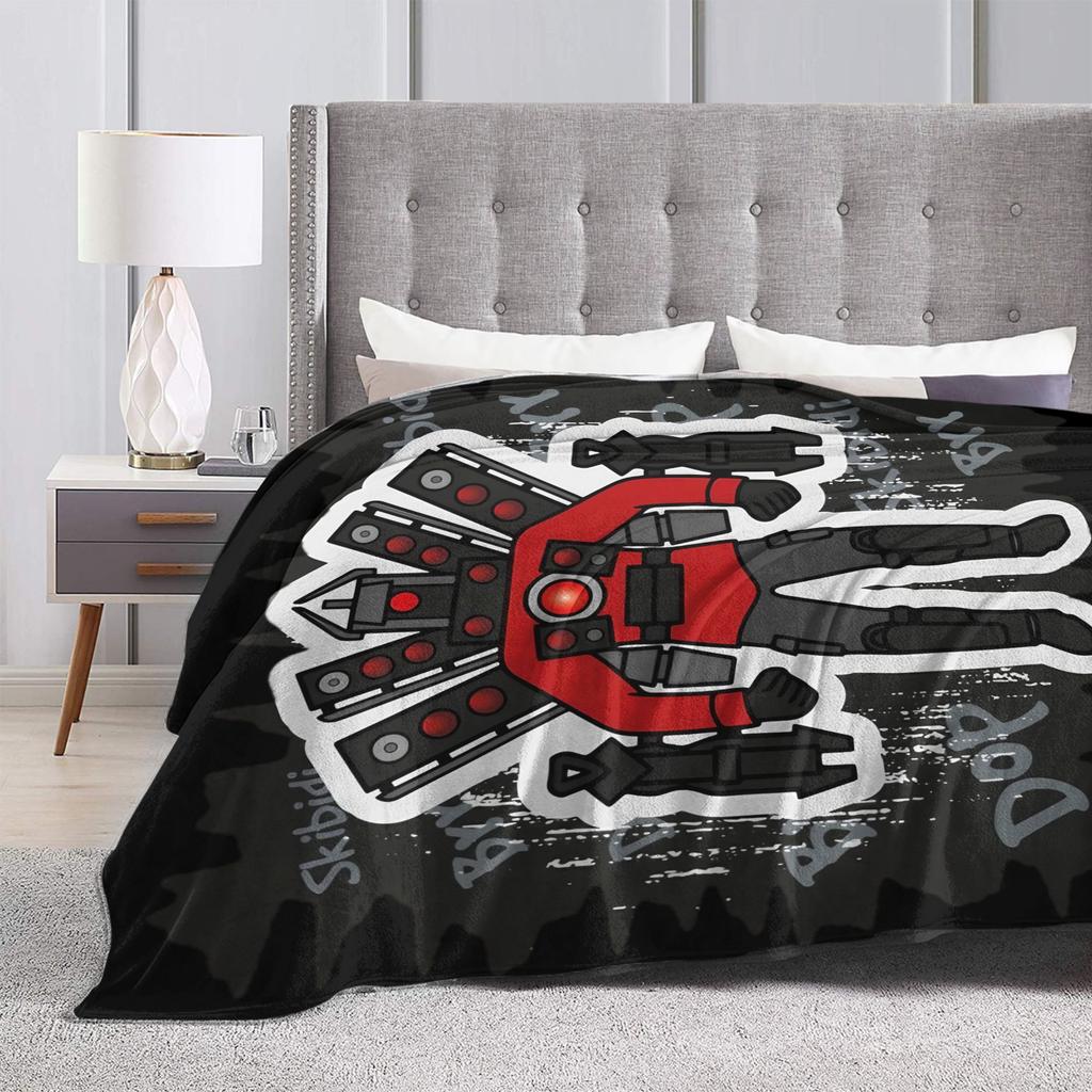 Coperte Titan Speakerman Skibidi Toilet Coperta Plaid in Lana Biancheria da Letto Decorazione Divano Copriletto Ultra Morbido Caldo