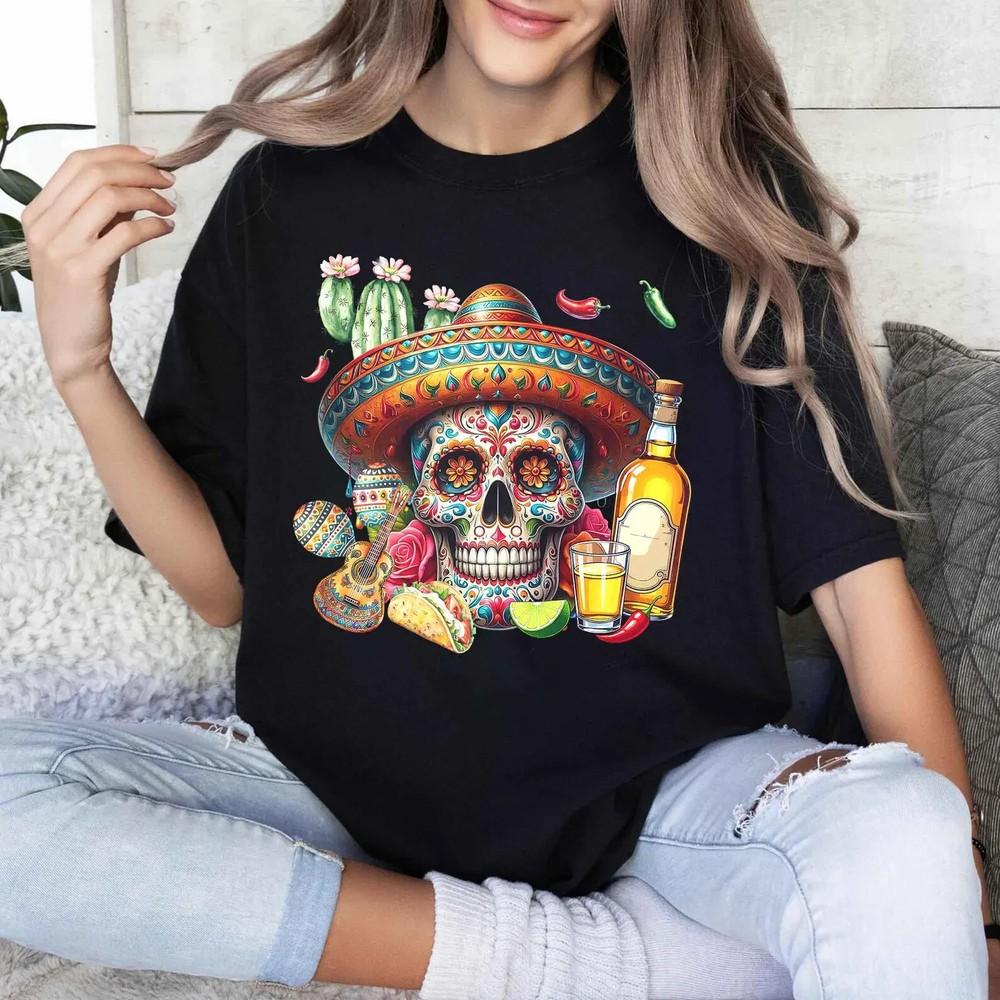 Cinco De Mayo Shirt, Mexican Fiesta Shirt, Mexican Festival Gift T-shirt Unisex T-Shirt XXXL