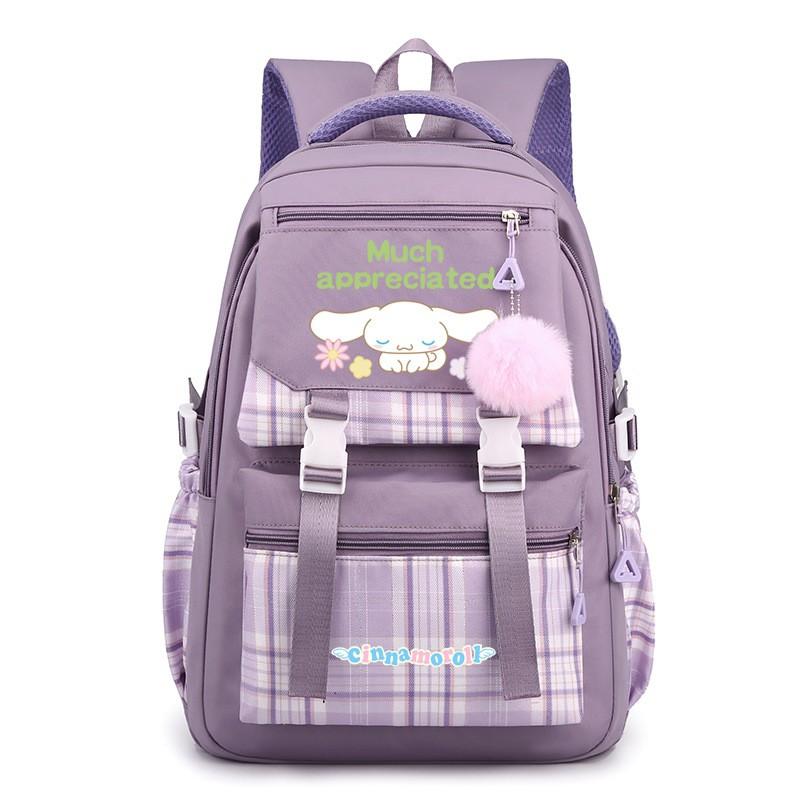 Japanese Anime Style Youth Backpack Students - Large Capacity School Bag With Laptop Sleeve Zippered Pockets