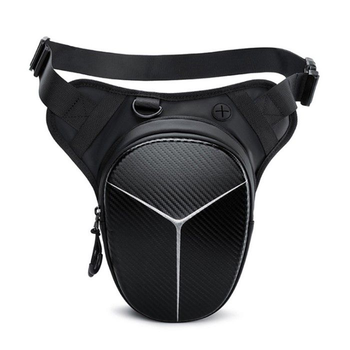 Sacoche de jambe moto - Bagtecs HT15 - Résistante - Hydrofuge - Fixation réglable