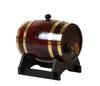 for Wine and Storage - Decorative Wooden Cask with Wood - Home Bar and Kitchen Decor