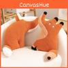 Standing Fox Sitting Plush Toy Stuffed Animal Doll Cushion Kids Decoration Gift