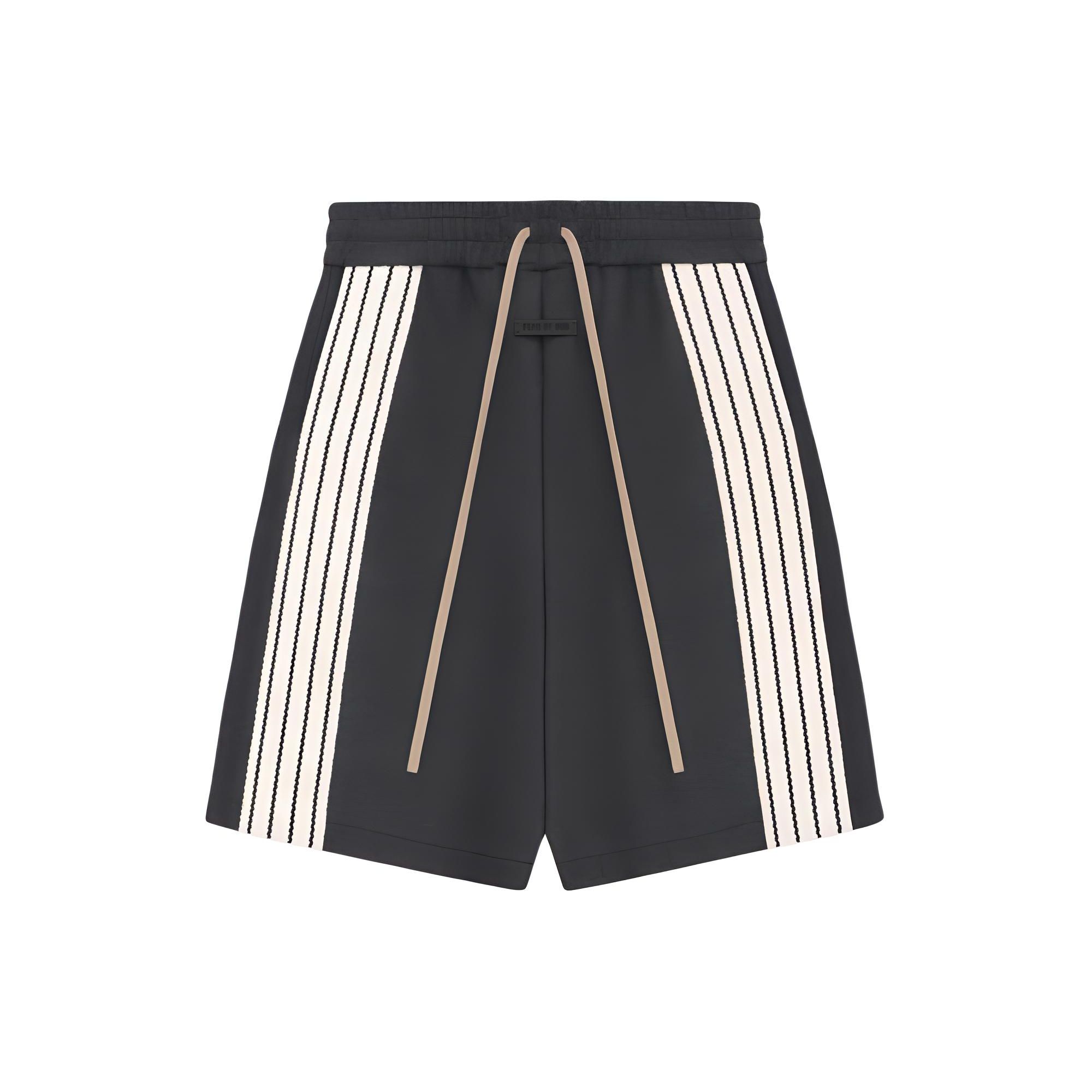

Fear of God Striped Relaxed Short Forest Unisex Bottoms Multi-Color FG840-3412CWO-345 XS