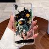 Casing For Motorola Moto E6 Case Aesthetic Cute Cat Astronaut Transparent Soft Silicone TPU Back Cover For MotoE6 e 6 Phone Case
