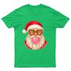Santa Bubblegum Christmas Holiday TShirt Unisex Gift Retro Funny Unisexs