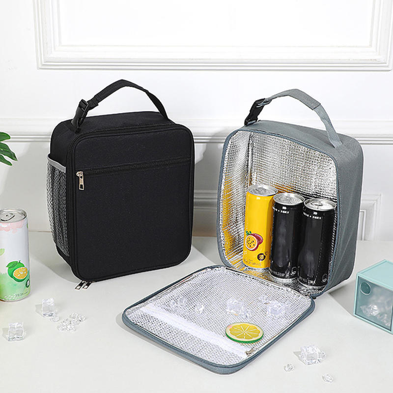 Lunch Bag Tote Oxford Thermal Cold Food Container School Picnic Men Women Kids Travel Lunchbox Keep Warm Portable Insulated Box