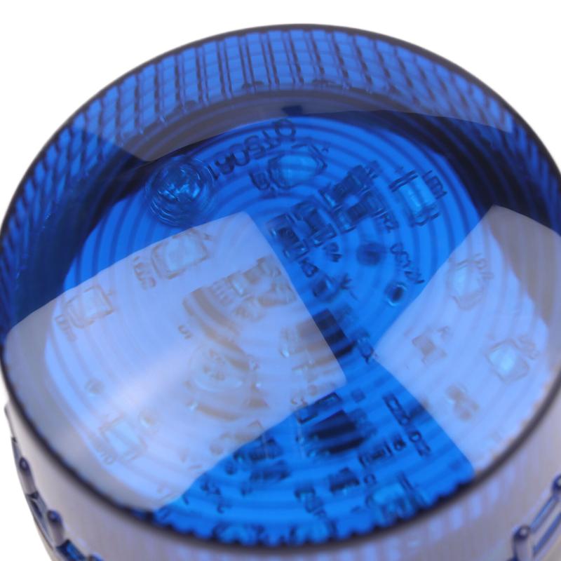 Stroboskop-Warnlicht Kleines LED-Blinklicht Sicherheitswarnlicht Konstant Blinkende Lichter 12V 24V 220V