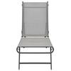 VidaXL Sun Loungers 2 Pcs Textilene and Steel