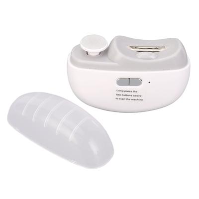 Electric Nail Grinder Anti Pinching Multifunctional Quiet Automatic Electric Fingernail Cutter White