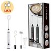 1PC Wireless Electric Milk Frother With USB Charging Handheld Mini Blender For Coffee Cappuccino Cream Portable Mixer 3 Speeds