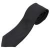 [ao-LABEL] Brand Necktie, Black Necktie, Formal Occasions (FuneralWakeMemorial Service), Plain Black