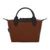 Longchamp Le Pliage Energy Recycled Canvas Knödeltasche Mini Damen Umhängetasche Schokolade 1500HSR203