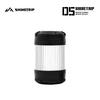 ShineTrip Portable Magnetic Camping Light , Rechargeable Rotating Tent Lamp & Artistic Stainless Steel Stand for Outdoor Hiking