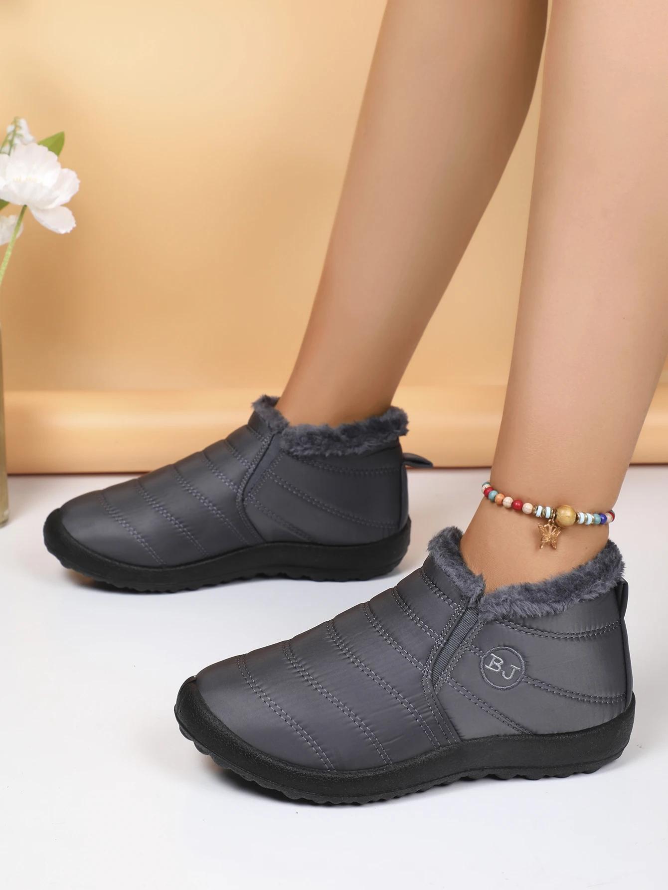 Зимние тканевые туфли Старого Пекина — фото 12