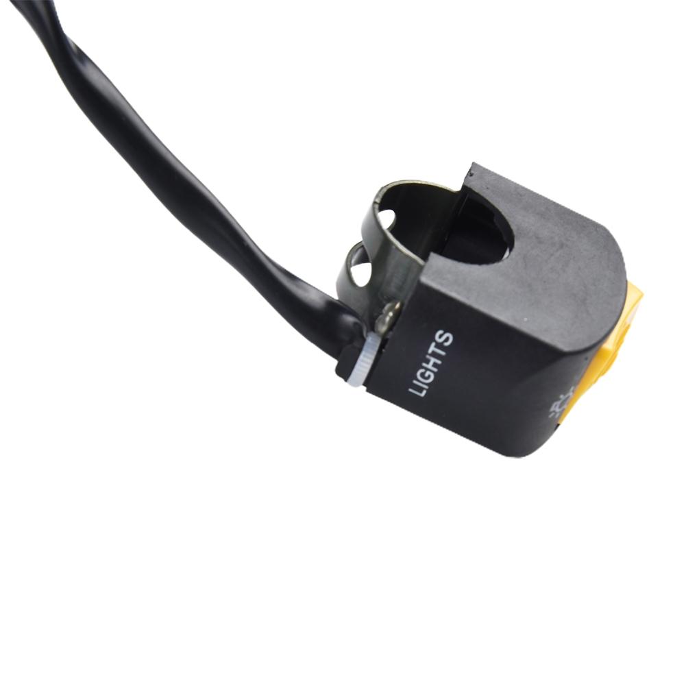 Motorcycle Light Handlebar Switch Headlight Switch Mount Dirt
