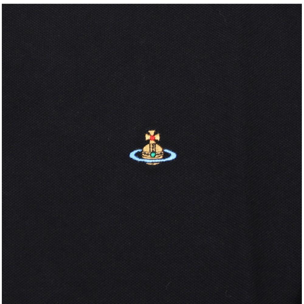 Vivienne WeSTwood Orb Logo ClaSSic Polo Men S Long Sleeve T ShirT 2h01000h J0009 N401