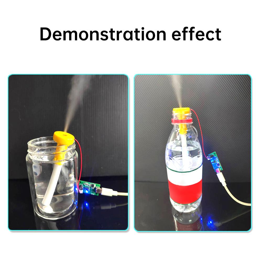 1-10PCS DC5V Single Spray Non-Switched Atomization Humidification Module DIY Ultrasonic Atomizer TYPE-C Mini Humidifier