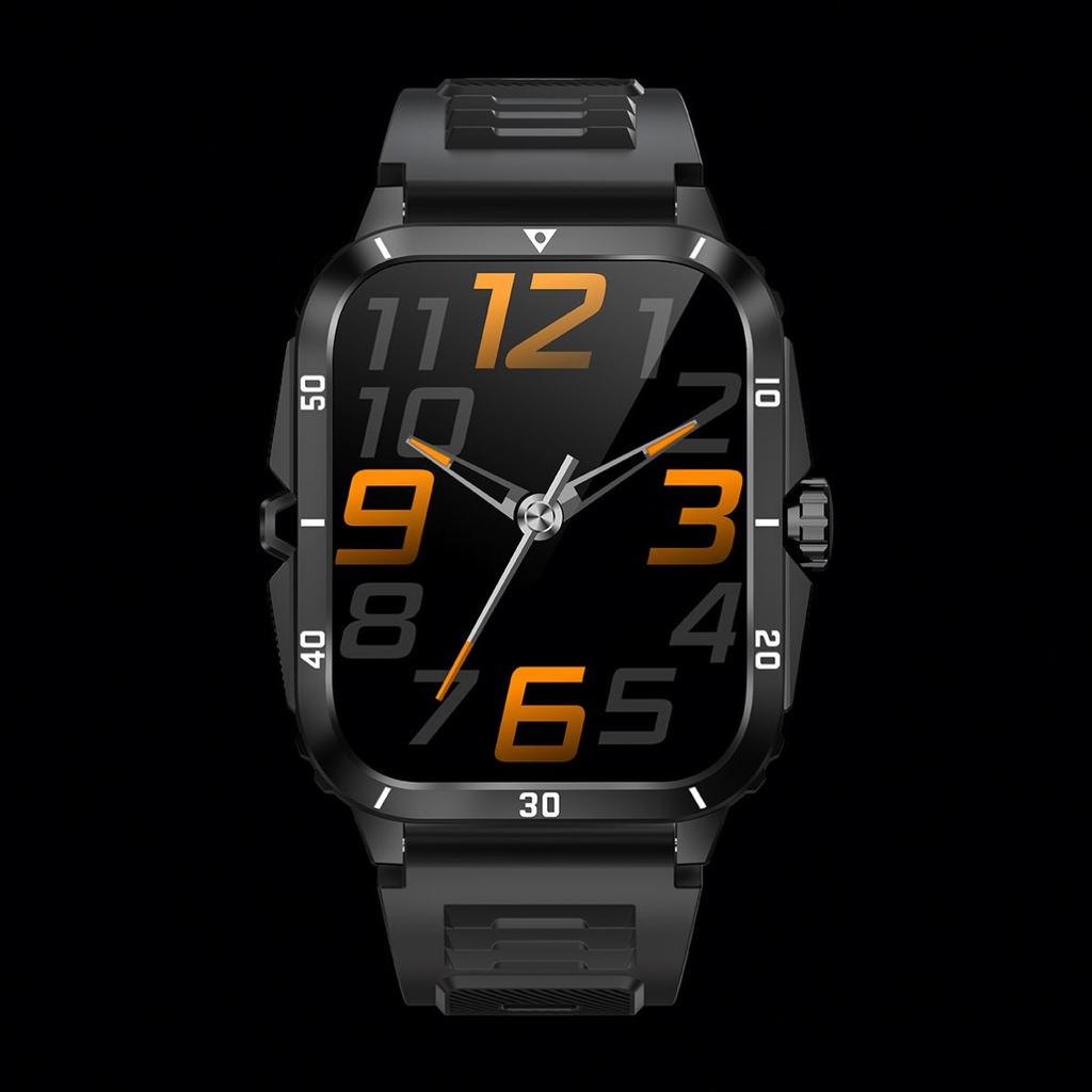 KT71 Outdoor 100+ Sport Smartwatch 1.96inch Big HD Screen Digital Watch Smart Watch Reloj Inteligente New 2025 2024