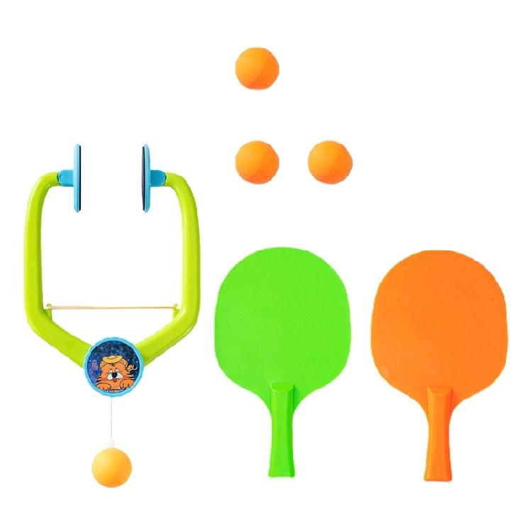 Doorway Pingpong Training Equipment Door Pingpong Game Set for Home Use with Bats and Balls for Pingpong Beginners