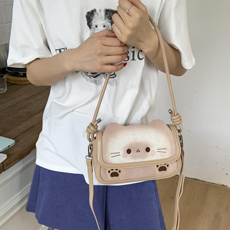 

Милая милая летняя сумка новая универсальная портативная сумка-мессенджер на плечо подмышку маленькая квадратная сумка