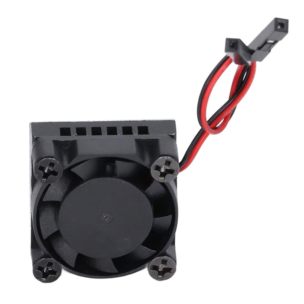 Heat Dissipation Fan Aluminum Alloy CPU Cooling Block Kit for Raspberry Pi 4B Model 3V/5V