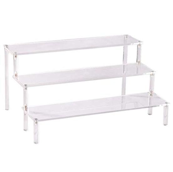 

3-Tier Acrylic Display Stage, FigureCollection Stand, Acrylic Stand, Collection Case, Assembled