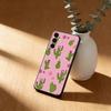 Cactus Succulents Phone Case For Samsung Galaxy A20,21s,22,31,32,52,53,72,73,80,91 Soft Black Shell