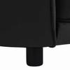Pet Sofa In Black 69 X 49 X 40 Cm Plush and Faux Leather