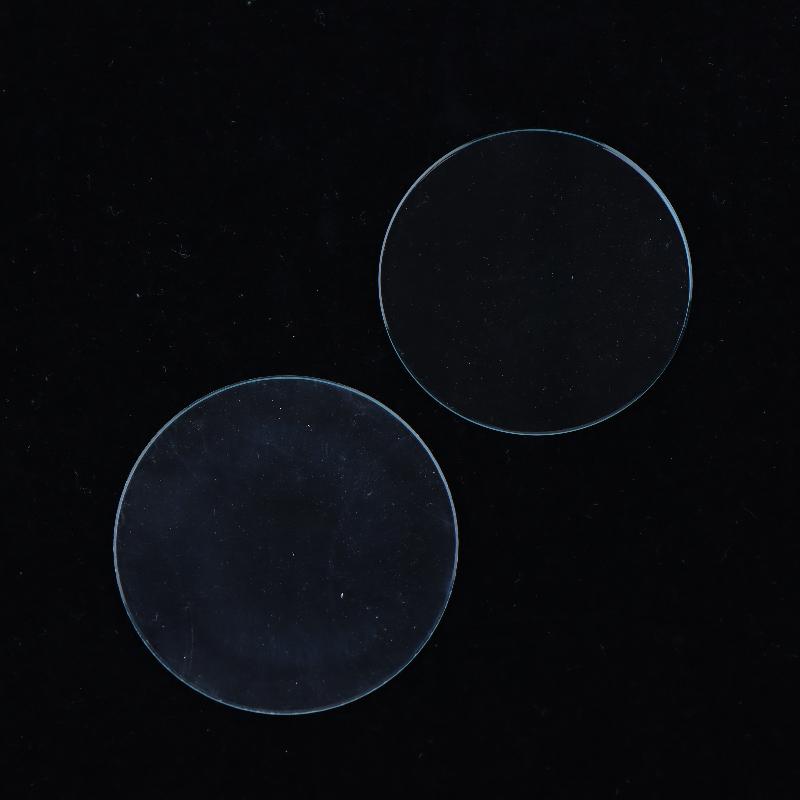 2Pcs Mineral Watch Dial Glass With Flat Types 24 To 38Mm Sizes For Watch Glass Replacement Part For Watchmakers Repair
