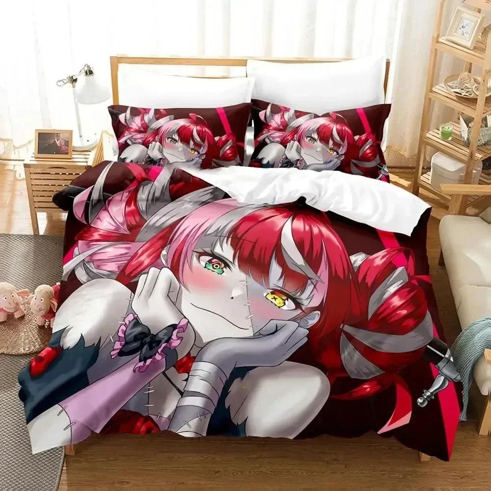 Comforter 3D Print Kawaii Kureiji Ollie Zombie Idol Comfortable Duvet Bedding Set Bedroom Decoration Home Textile