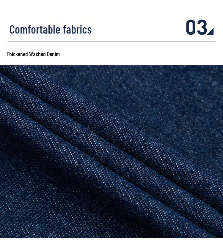 Waterproof Oil-Proof Fashion Denim Apron for Adults - Perfect for Kitchen, Catering, and Coffee Shop Work