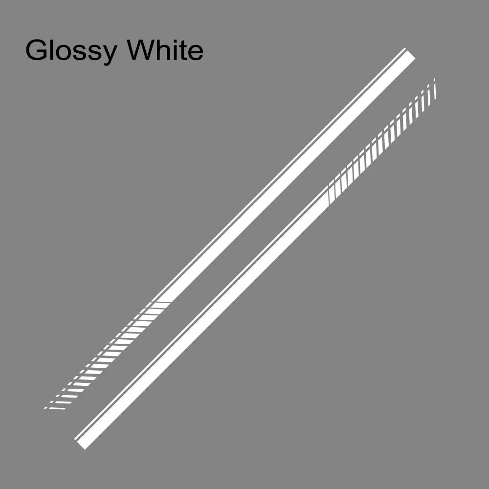 2PCS Car Door Waist Line Side Racing Stripes Decoration Stickers Auto Body Decor Vinyl Film Decals Accessories For Toyota Hiace