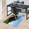 tractor field Crystal Velvet Office chair mat Area Rug - Non-Slip, Floor Mat, Office Desk Chair Rugs,Christmas Gift-1106247