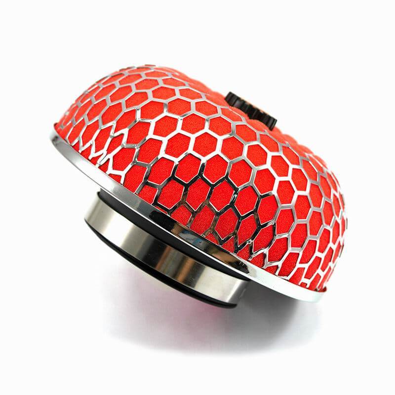 Universal 76mm Air Filter High Flow Air Purifier Mushroom Head Washable Cleaner Car Cold Air Intake Auto Professional Parts