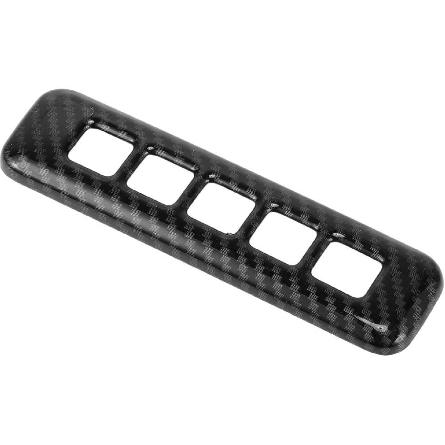 

1 Pcs Door Pillar Post Keypad Password Code Lock Switch Button Trim for Ford F-150 2015-2024 for Ford F250 2017-2024 ABS Carbon Fiber Pattern Black