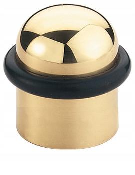 Door stopper with cover, brass