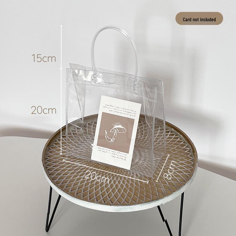 Transparent PVC Anti-Scratch Flower Arranging Bag for Fresh and Preserved Flowers