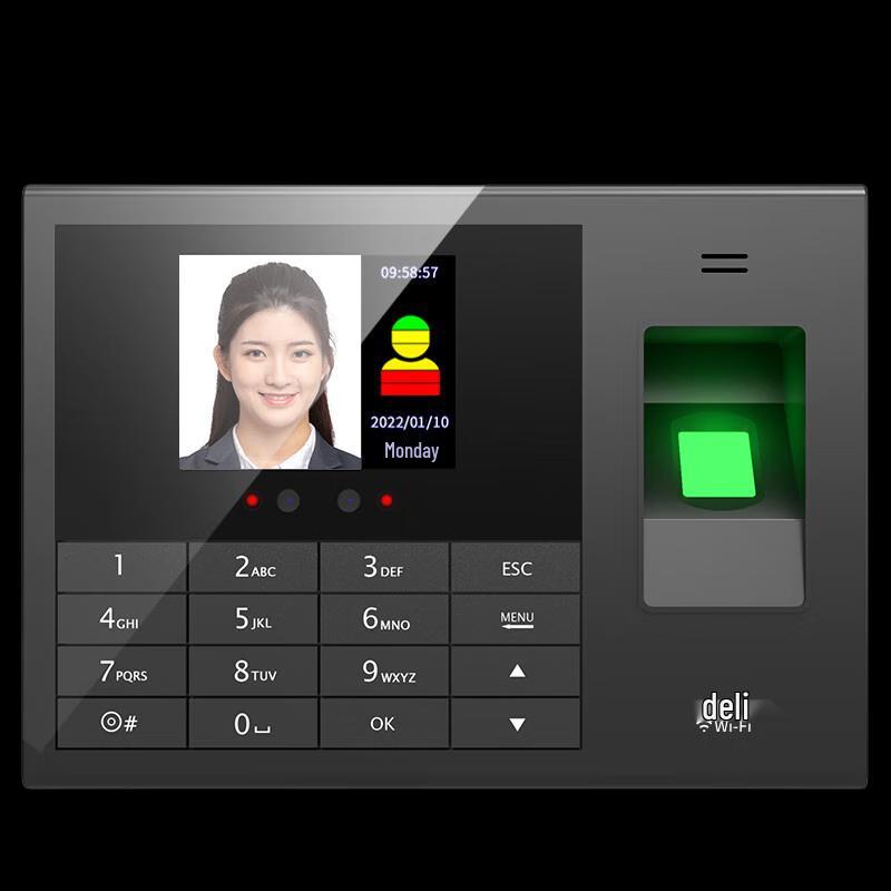 Deli Smart Cloud Face & Fingerprint Attendance Machine