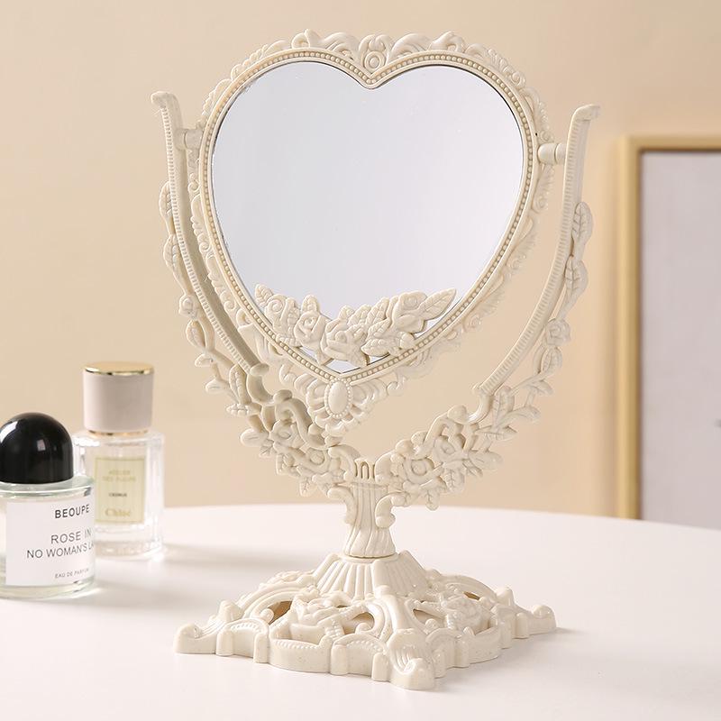 Европейское ретро двустороннее вращающееся туалетное зеркало