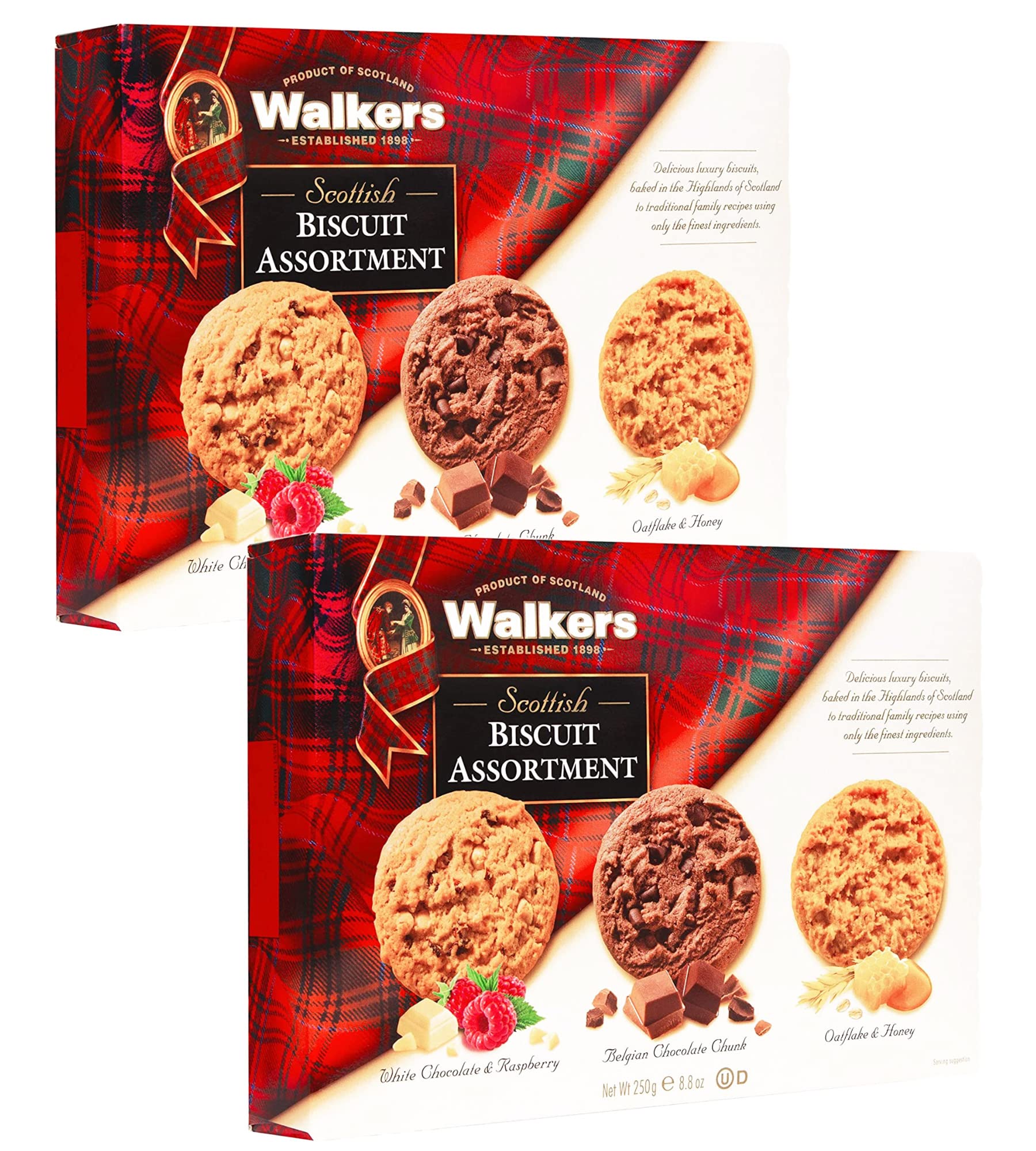 

Walker Assorted Biscuits 250g x 2 packs #5252