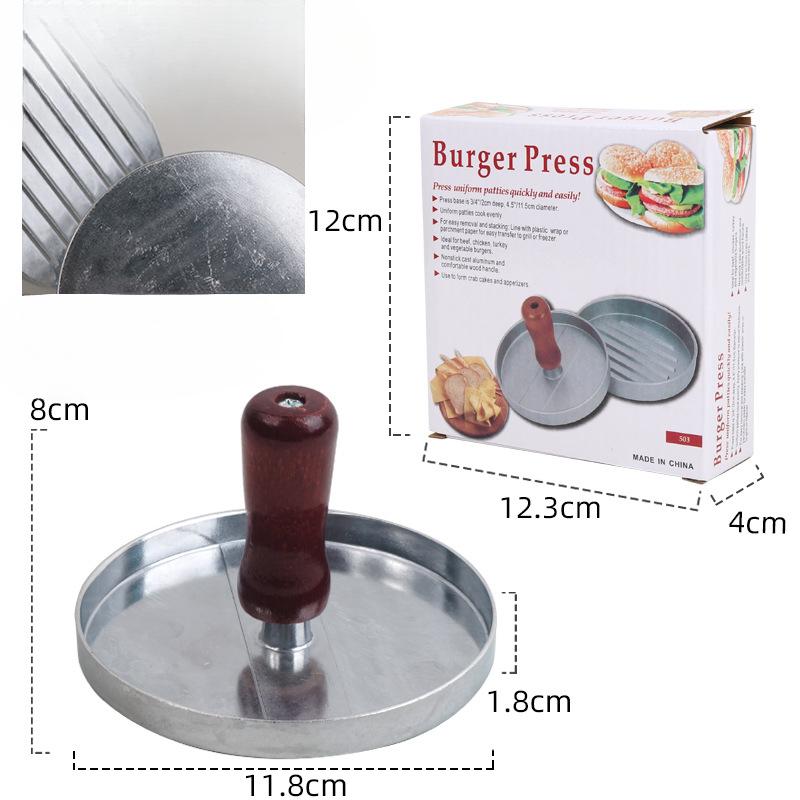 Hamburger-Patty, Hähnchen-Hamburger-PattyHome Hamburger-Patty Fleisch-Patty Sandwich-Presswerkzeug Rindfleisch-Patty Frühstücks-Patty-Maker