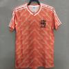 Retro Football Training Jersey Men Vintage National Team Club Top Sports