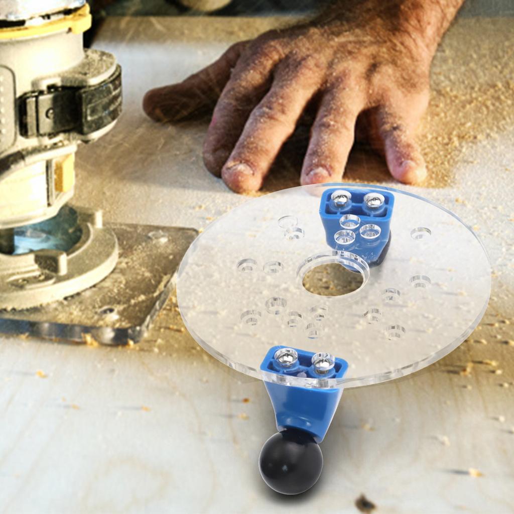 Milling Base Designed To Fit Most Trim Routers Seamlessly and Securely