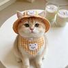 Ear Holes Dog Sun Hat Denim Pet Sun Protection Hat Dog Sunglasses Baseball Cap  Outdoor Sports