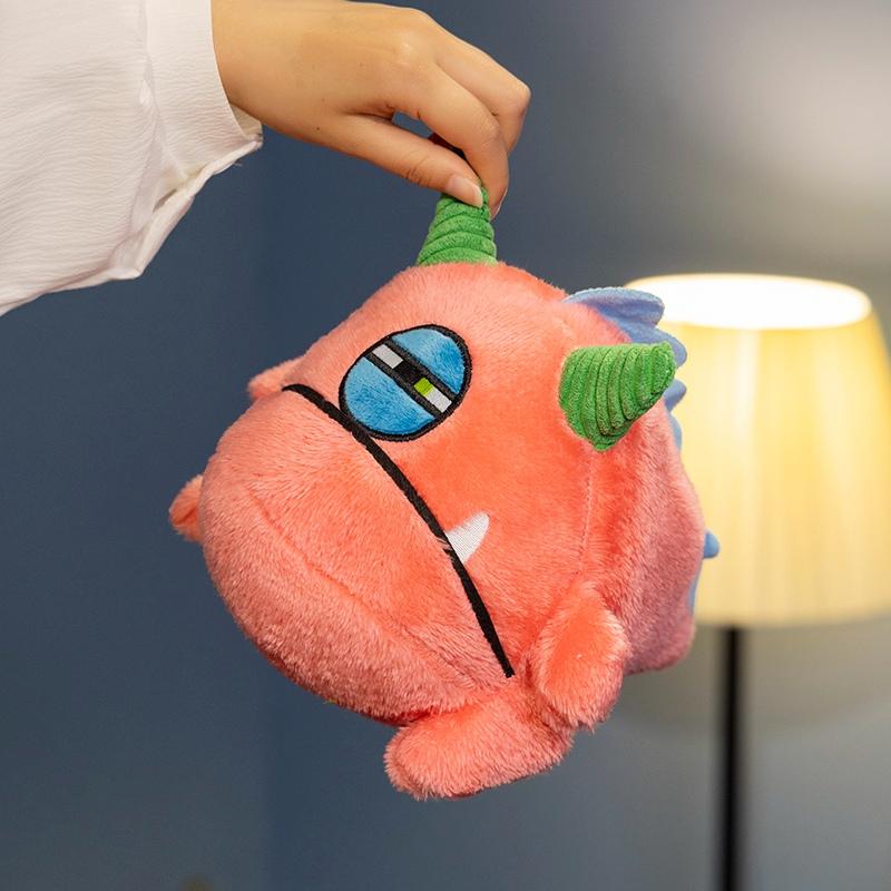 16cm Dinosaur Little Monster Plush Toy Cute Doll Sleeping Pillow Plush Stuffed Machine Collectible Model Toy Peluch Toy