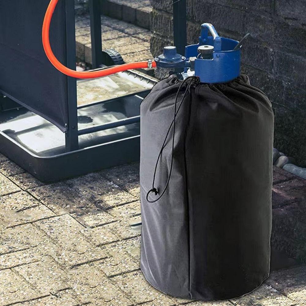 Waterproof Gas Bottle Protector Dust-proof Gas Cylinder Storage Bag Propane Tank Cover RV